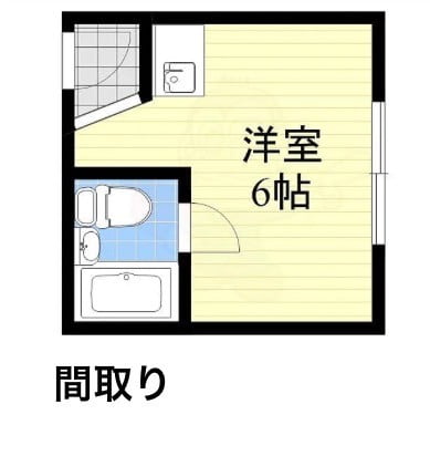 フリーライフ淀川III 間取り図